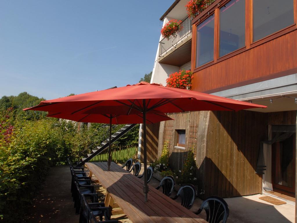 Modish Holiday Home In Waimes With Sauna Exterior foto